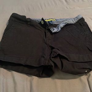 Black shorts